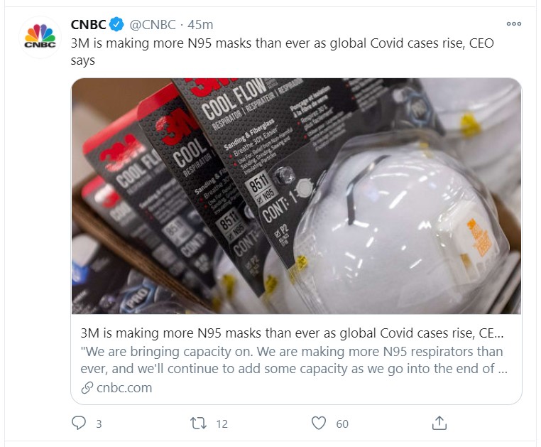 3m tweet