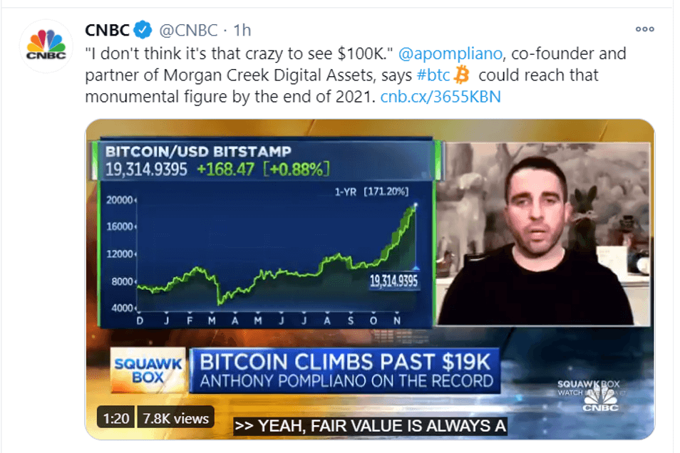 bitcoin 19 300 tweet