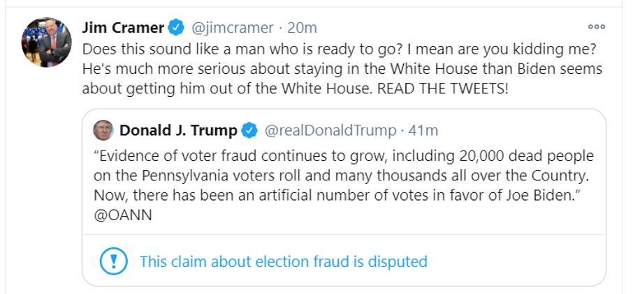 cramer trump tweet