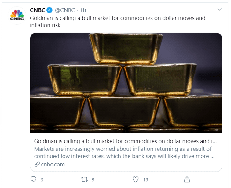 goldman commo tweet