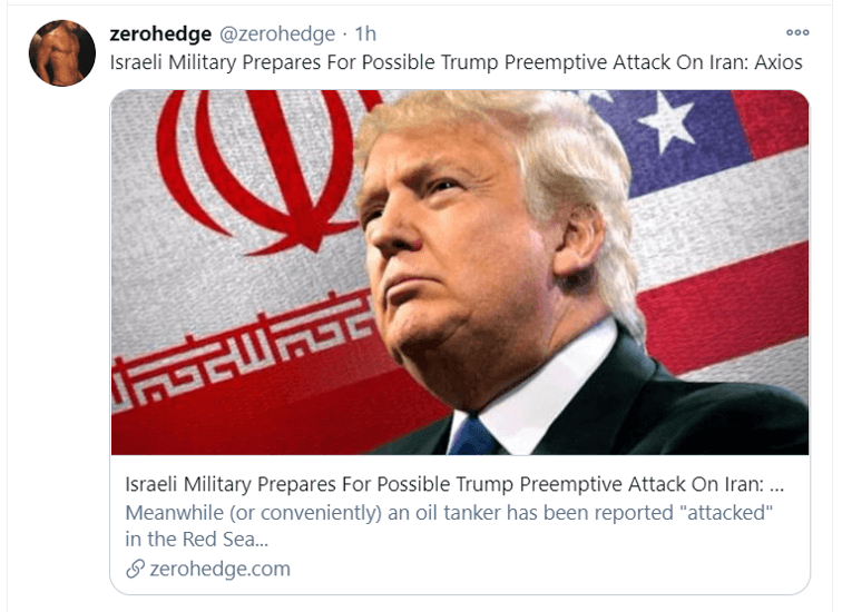 israeli military tweet