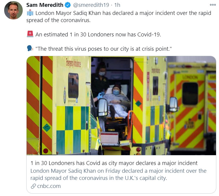 london covid crisis_tweet