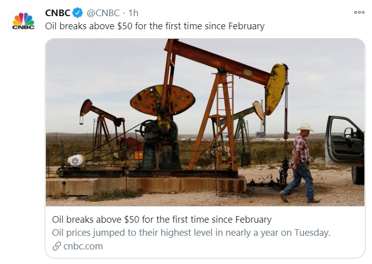 oil 50 tweet