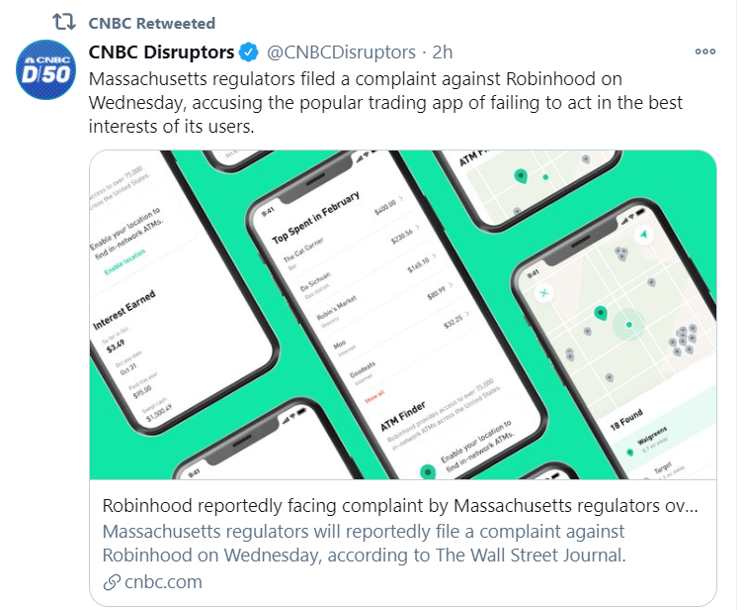 robinhood tweet