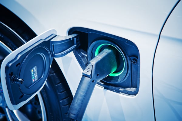 charging an electric car