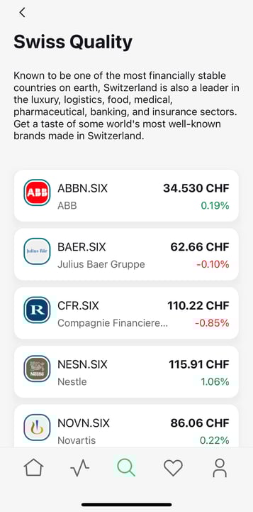 swiss stocks flowbank app