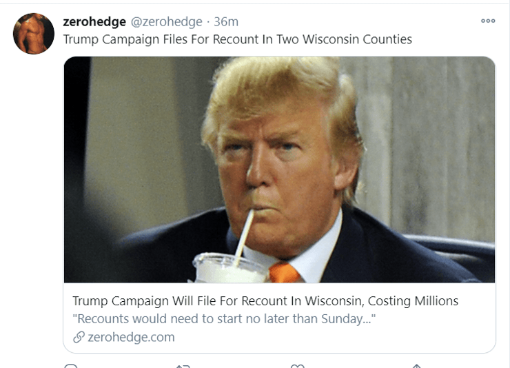 trump wisconsin tweet