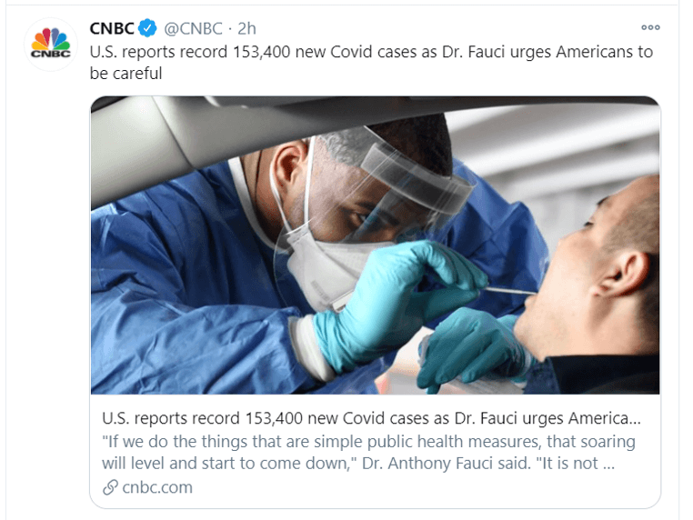 us covid 153k tweet