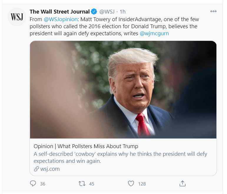 wsj trump tweet