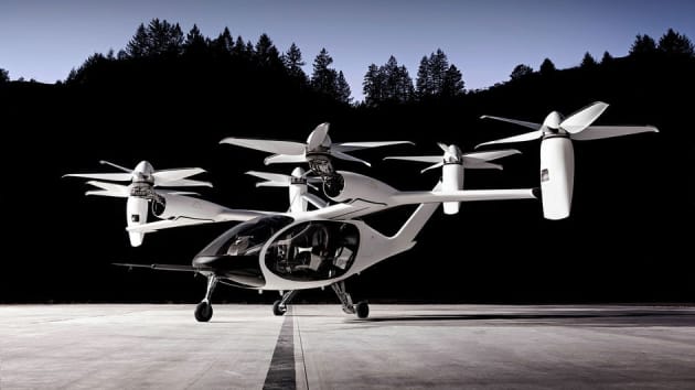 flying taxi joby aviation