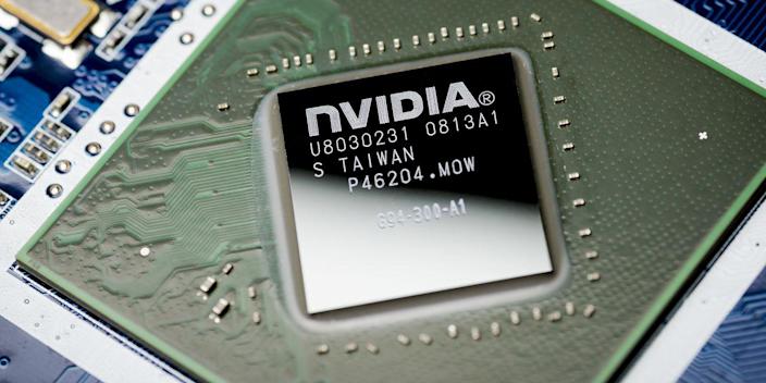 Nvidia stock price falls, blaming cryptocurrencies