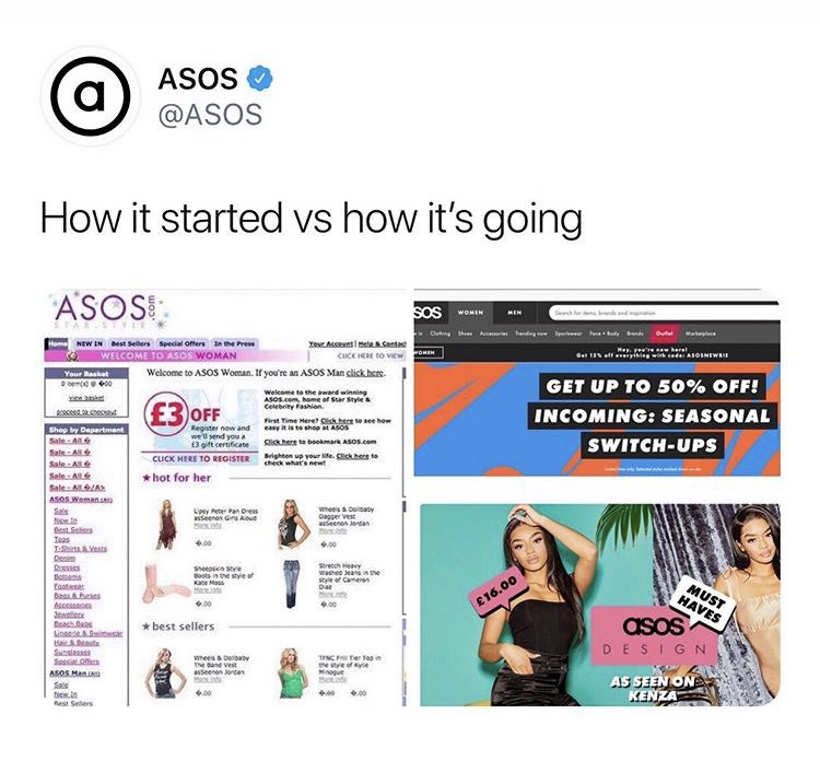 ASOS benefits from lockdown online fashion shopping