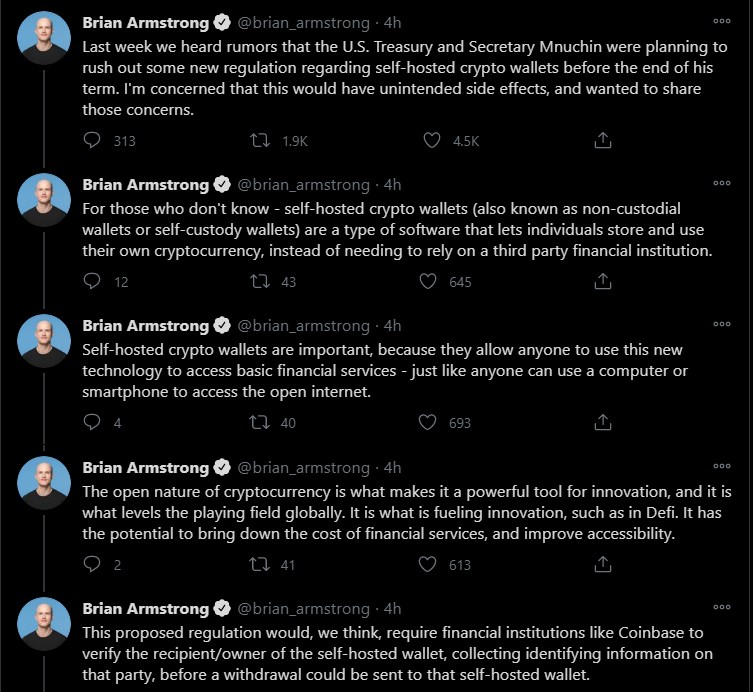 MUST READ: Coinbase CEO explains how Trump team is crushing crypto hopes with new wallet scheme