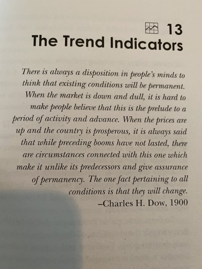 Wisdom for Charles Dow is eternal