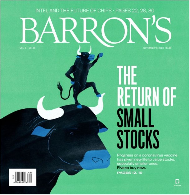 Barron's cover page: 