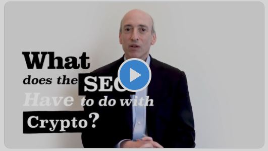 WATCH: SEC Chair Gary Gensler on Crypto regulation