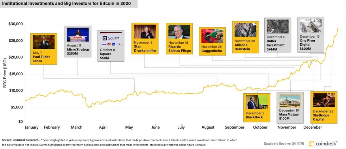 institutional bitcoin investors influencers